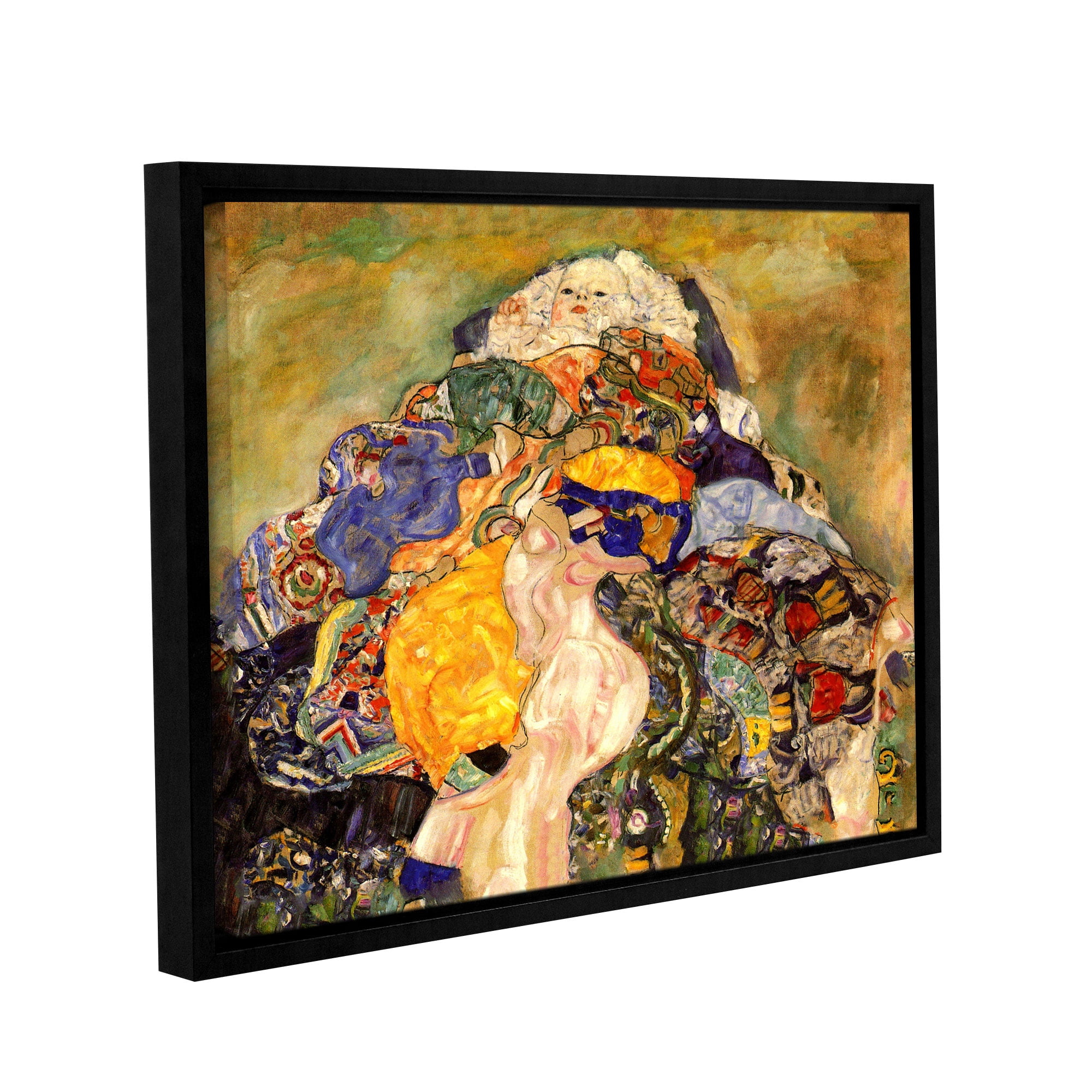 Baby Gallery Wrapped Floater-framed Canvas