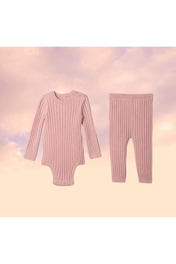 Baby Gap Baby CashSoft Outfit Set, Primitive Pink, Size (12-18 Mo.)