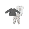 thumbnail image 1 of Baby Gear Baby Boy 3 PC Cardigan Set, Sizes Newborn-9 Months, 1 of 2