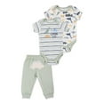 thumbnail image 1 of Baby Gear Baby Boy 3 PC Turn Me Around Set, Sizes Newborn-9 Months, 1 of 2