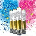 thumbnail image 1 of Baby Gender Reveal Confetti Powder Cannon Boy or Girl Blue Pink Smoke, Set of 4, 1 of 7
