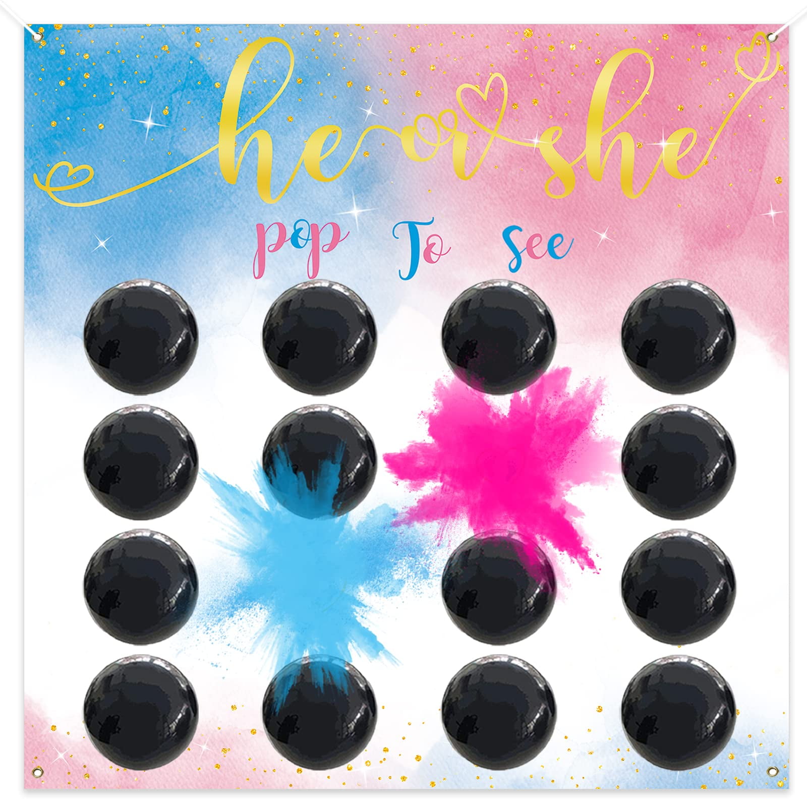 Baby Gender Reveal Dart Board Game,Gender Reveal B