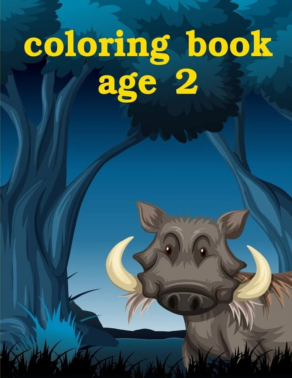 Baby Genius: Coloring Book Age 2: A Coloring Pages with Funny image and ...