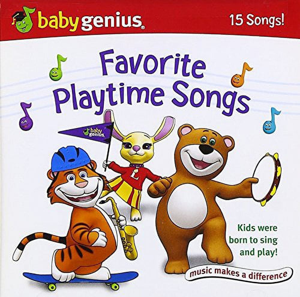 Baby Genius: Favorite Playtime Songs Audio CD NEW