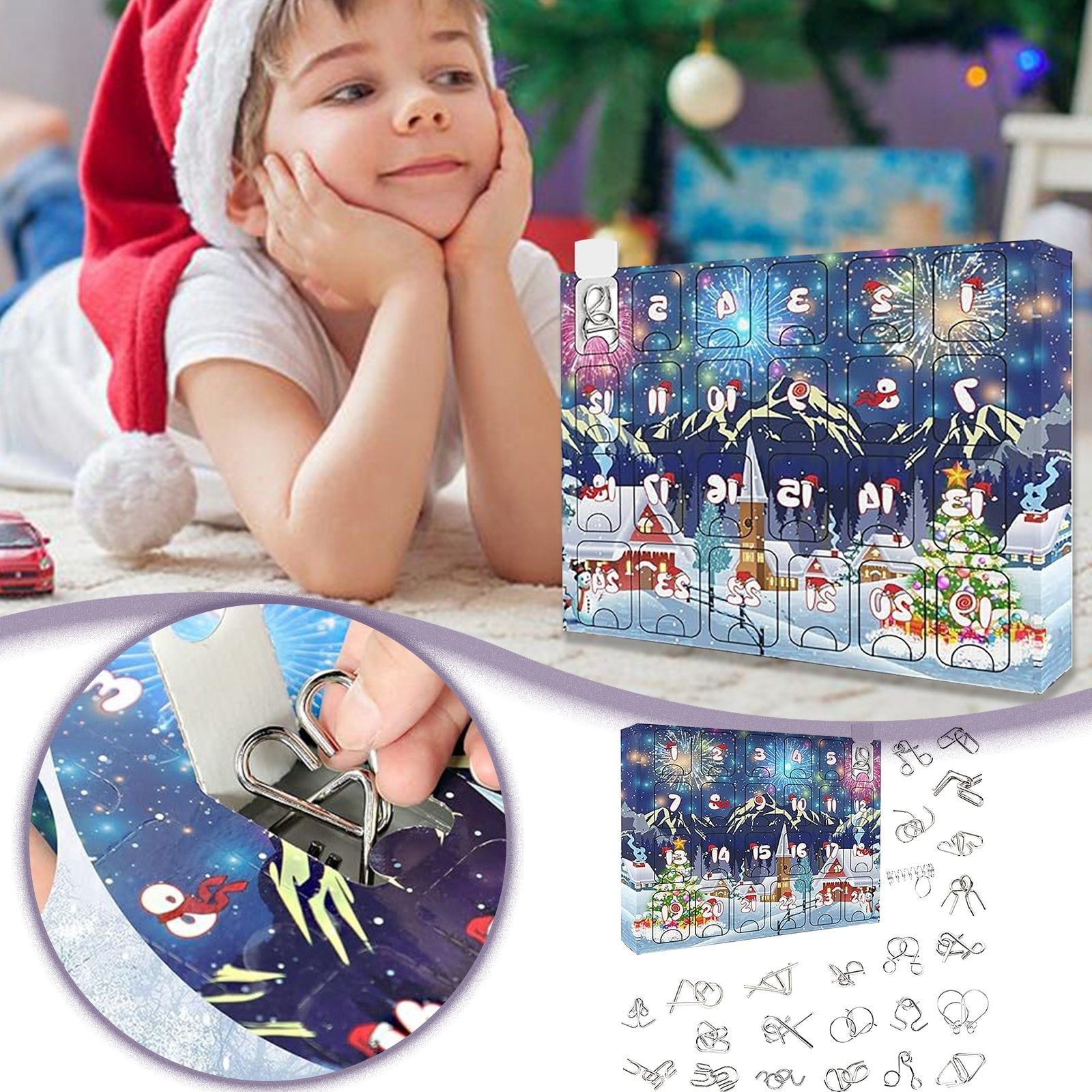 Baby Gift,Nine Linked Rings To Solve The Ring Intelligence Buckle Full ...