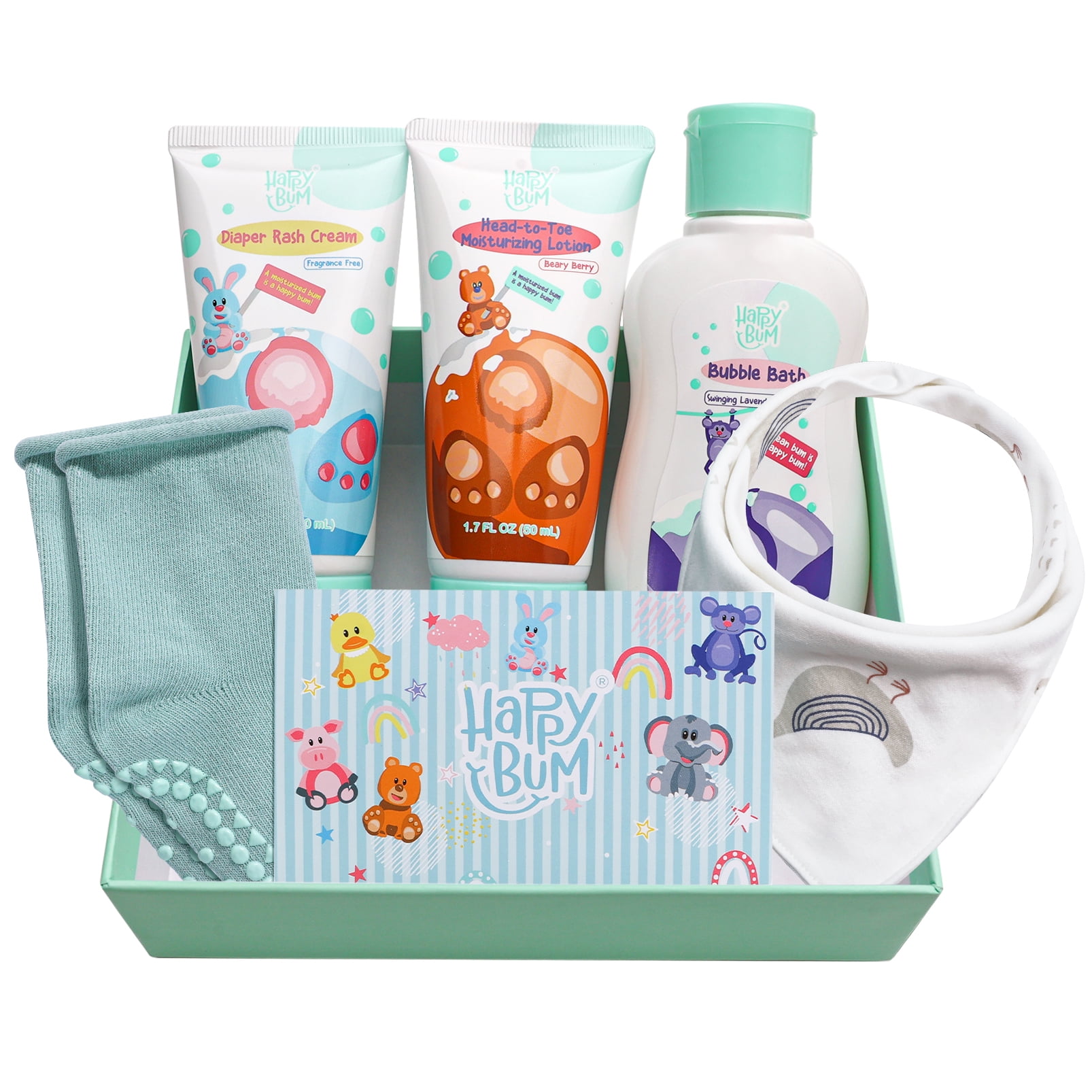 Mustela Newborn Arrival Gift Set - Baby Skincare & Bath Time Essentials -  Nat