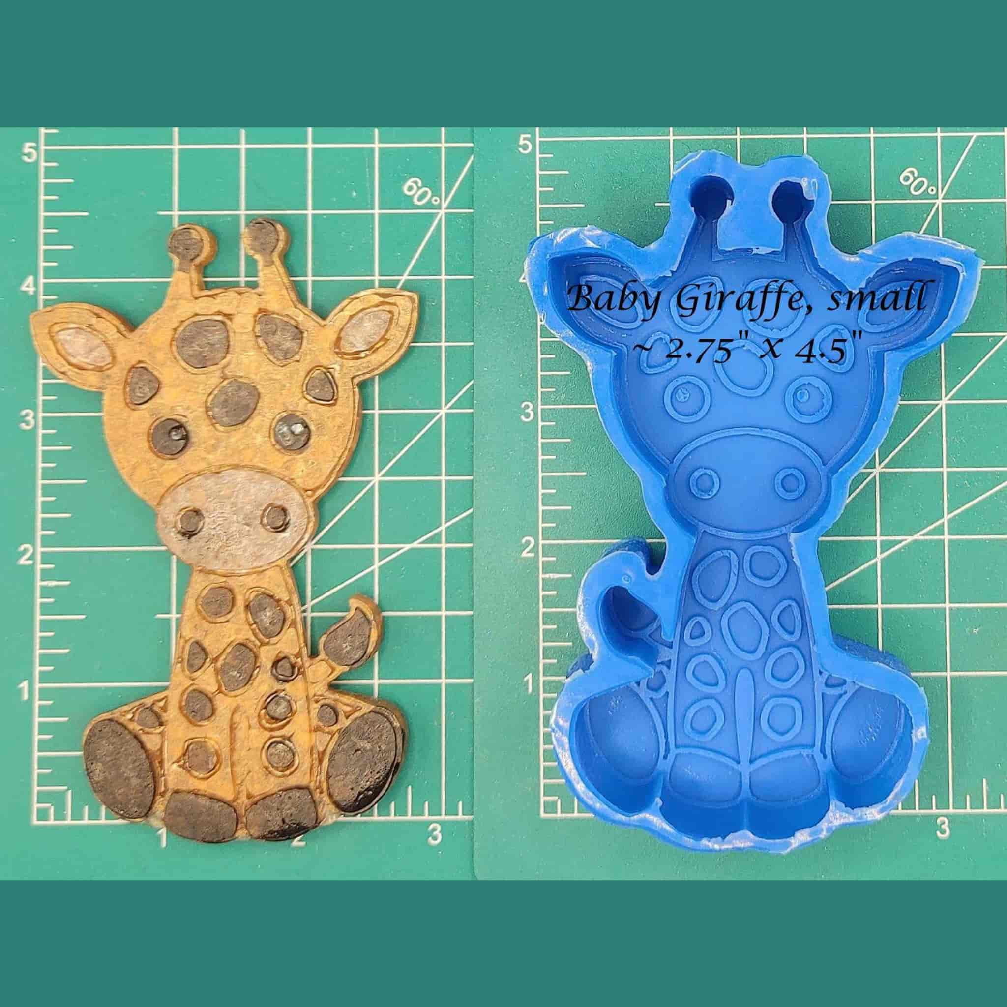 Baby Giraffe - Small - Silicone Freshie Mold