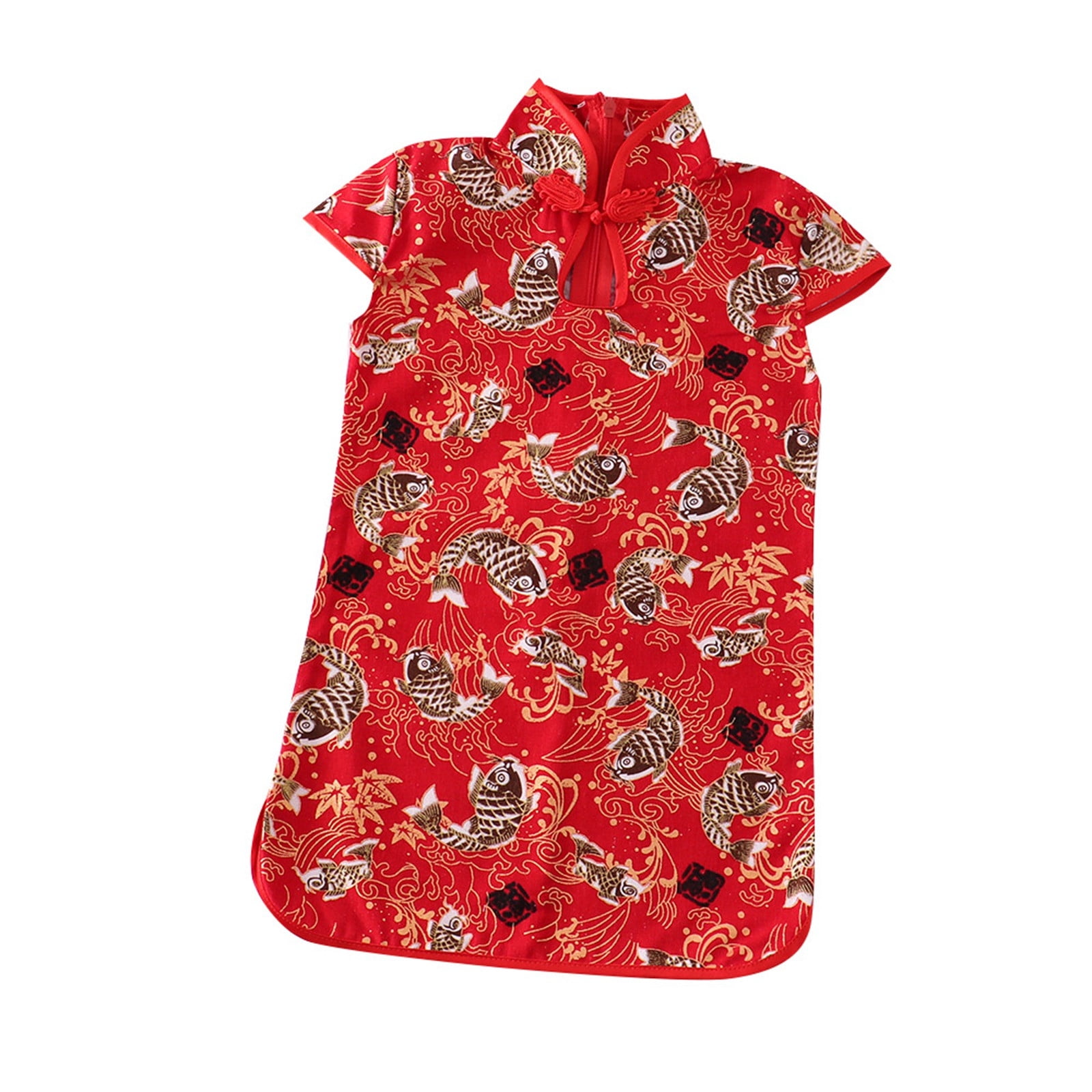 Baby Girl 1st Birthday Dress Clothes for Girls 45 Years Old Summer Girls Cheongsam Kid Qipao
