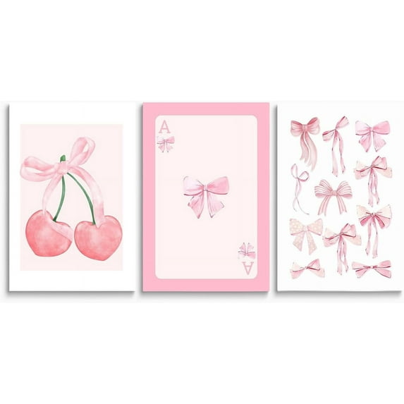 Baby Girl Adventure Nursery Decor, Adventure Nursery Wall Art, Watercolor Mountain Landscape, Woodland Decor for Kids Room, Baby Girl Set of 3 Canvas Set, Framed 16"x24"