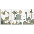 thumbnail image 1 of Baby Girl Adventure Nursery Decor, Adventure Nursery Wall Art, Watercolor Mountain Landscape, Woodland Decor for Kids Room, Baby Girl Set of 3 Canvas Set, Framed 16"x24", 1 of 5