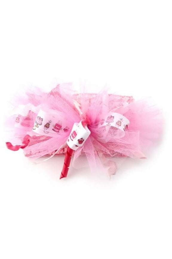 Baby Girl Birthday Headband / Hairbow (1ct)