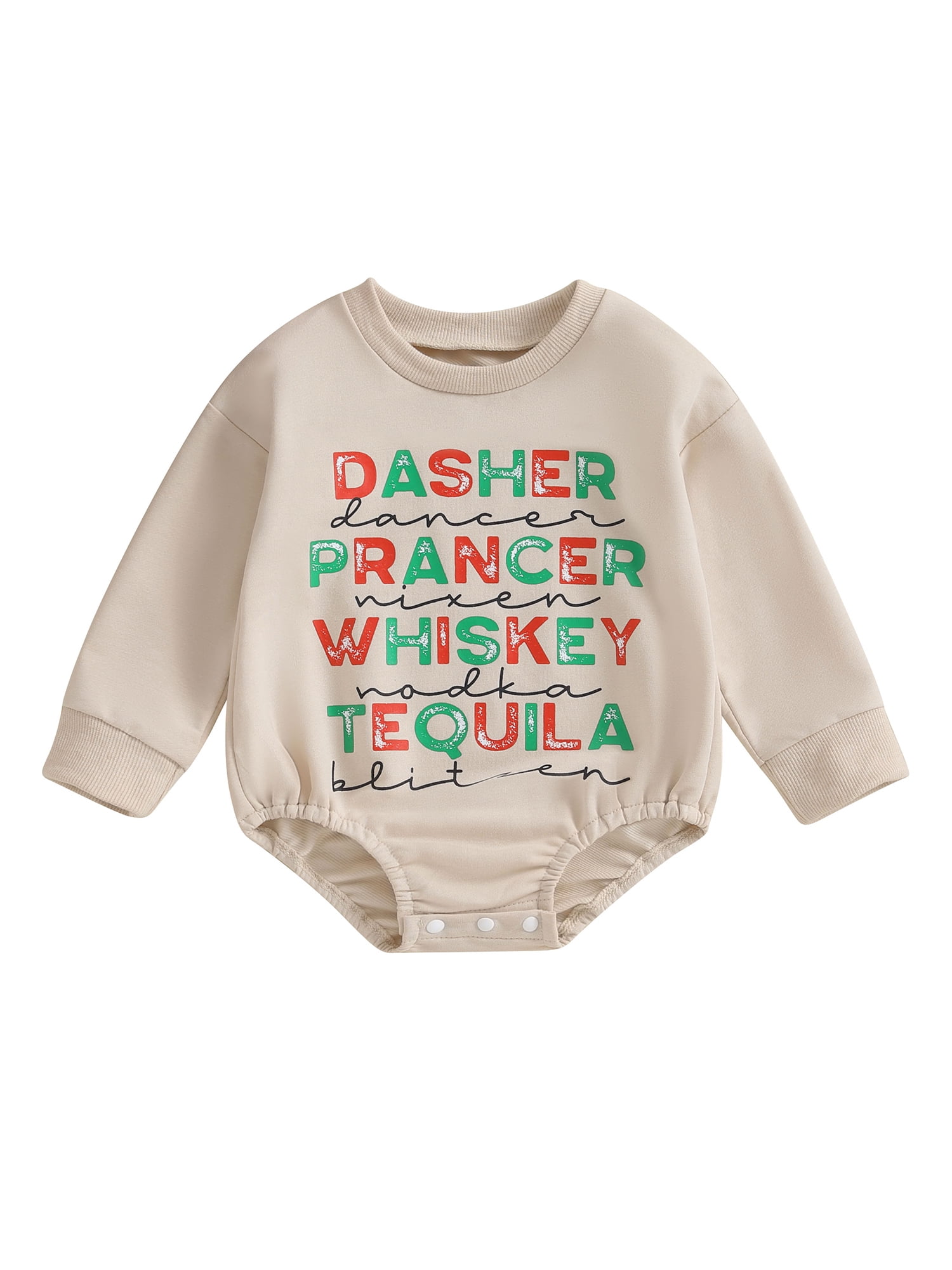 GOOCHEER Big Sister / Little Sister Matching Romper - Baby Girl Long Sleeve Crewneck Sweatshirt Outfit - View #3
