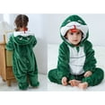 thumbnail image 1 of Baby Girl Boy Hooded Romper Baby Animal Outfits Baby Bodysuit Long Sleeve Halloween Outfitss Clothes, 1 of 4