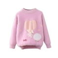 thumbnail image 1 of Baby Girl Boy Knit Sweater Blouse Pullover Sweatshirt Warm Crewneck Long Sleeve Tops for 3-7 Toddler, 1 of 3