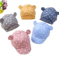thumbnail image 1 of Baby Girl Boys Cute Dot Sun Hats Toddler Cap, For 6M - 2T, 1 of 6