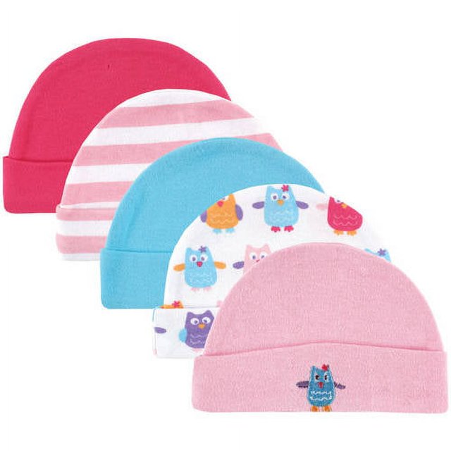 Baby Girl Caps, 5Pack
