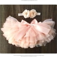 thumbnail image 1 of Baby Girl Chiffon Shorts w/ Headband, 1 of 1