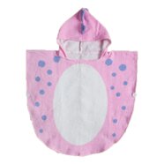 CARTOON Accappatoio in microspugna Unicorno, per bambini, accappatoio con cappuccio e cintura, 100% Poliestere