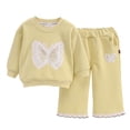thumbnail image 1 of Baby Girl Clothes Girls Sets Fall Outfits Crewneck Sweatshirt Long Sleeve Top 6M-4T, 1 of 9