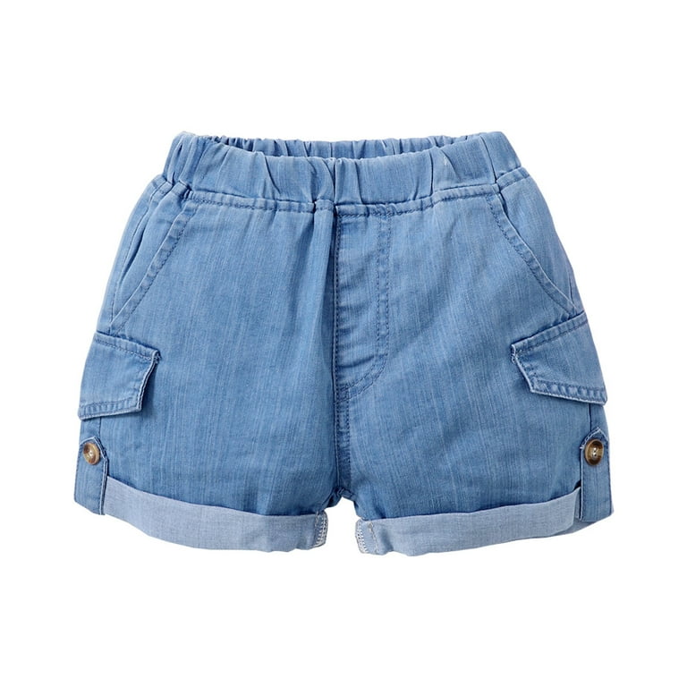Baby Girl Clothes Infant Girls Summer Shorts Lovely Denim Shorts