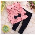 thumbnail image 1 of Baby Girl Clothes Infant Outfits Set 2 Pieces with Long Sleeved Tops + Pants, 1 of 6