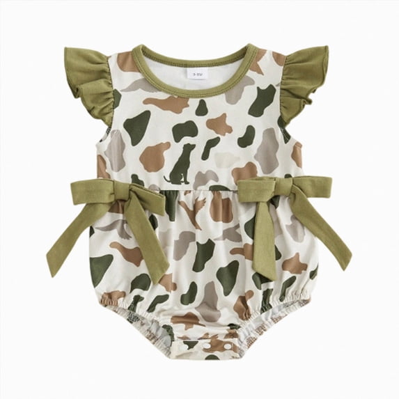 Baby Girl Clothes Summer Baby Girl Bubble Romper Short Sleeve Jumpsuit One Piece Outfit Newborn Infant Clothing