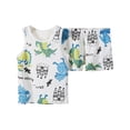 thumbnail image 1 of Baby Girl Clothes Toddler Girl Summer Outfits Shirts Tops Ripped Denim Shorts Set Little Girl Clothes Girls Summer Set 1-7 Years,4-5 Years, 1 of 7