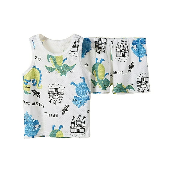 Baby Girl Clothes Toddler Girl Summer Outfits Shirts Tops Ripped Denim Shorts Set Little Girl Clothes Girls Summer Set 1-7 Years,4-5 Years