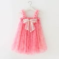 thumbnail image 1 of Baby Girl Clothes Toddler Kids Baby Girls Cute Summer Mesh Solid Color Flying Sleeve Suspenders Dress Skirt, 1 of 4