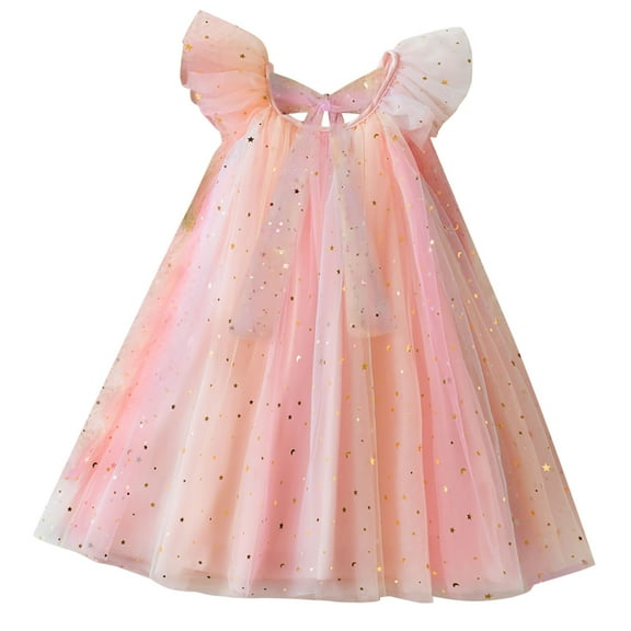 Baby Girl Dresses 18-24 Months Spring Dresses Solid Color Sundress Bes Day Easter Dresss A-Line Floral Princess Dress Spring Summer Boho Dresses Beach Vacation Outfit