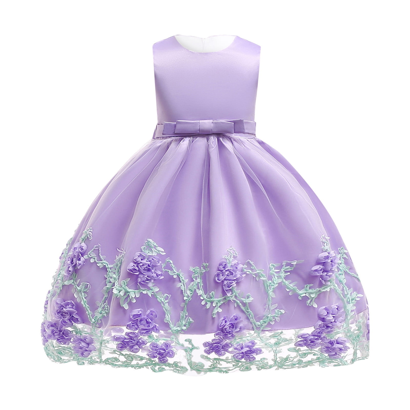 Baby Girl Dresses Wedding Party Clothes Sleeveless Causal Flower Girls ...