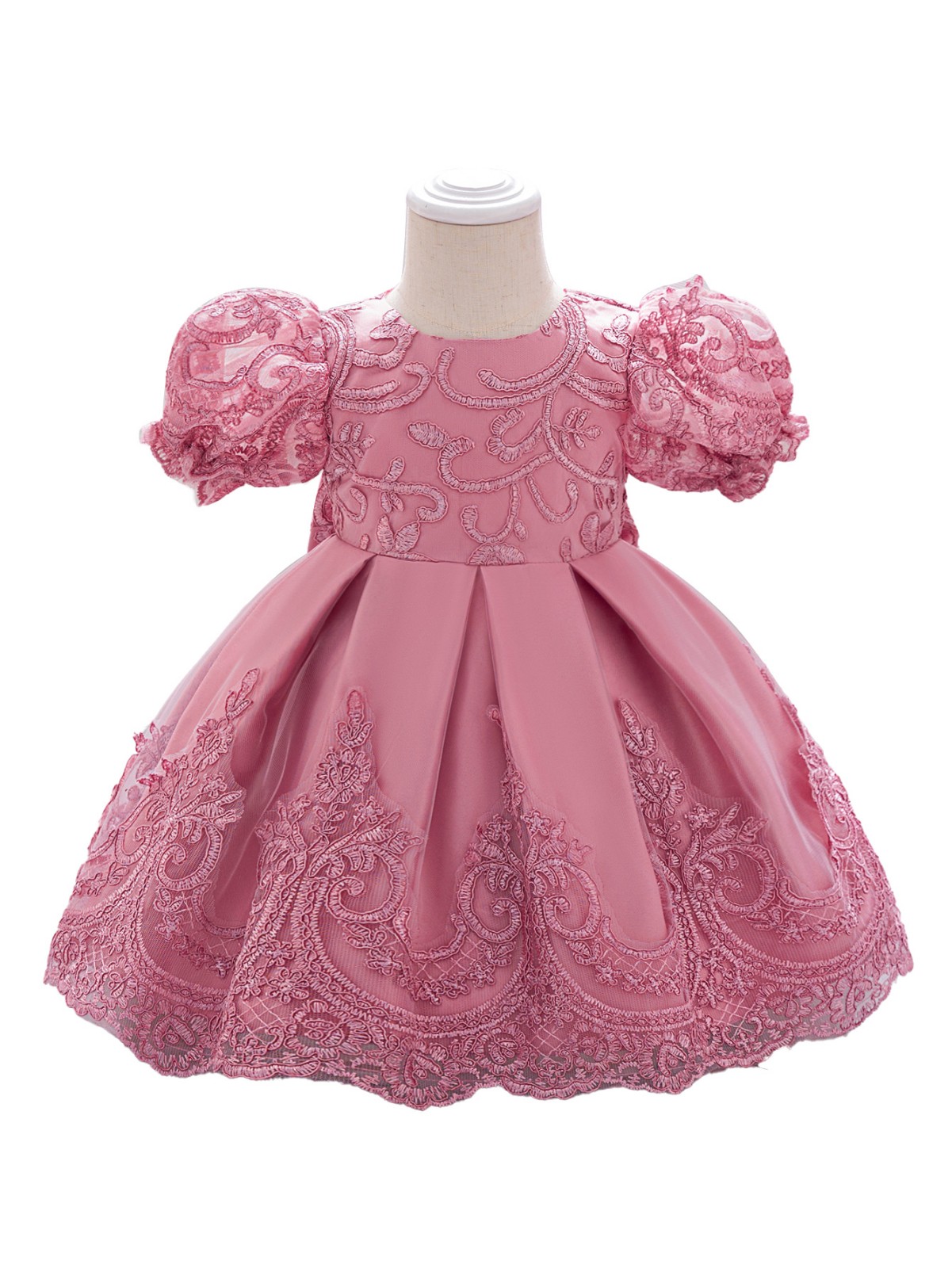 Elegant Baby Girl Party Dresses Toddler First Birthday Dress