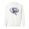thumbnail image 1 of Baby Girl Elephant. Sweatshirt Women -Image by Shutterstock, Female Large, 1 of 4