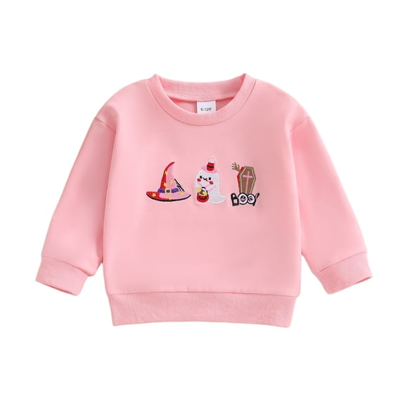 Baby Girl Fall Sweatshirt Toddler Kids Baby Boy Girl Sweatshirt Pullover Tops Fall Winter Clothes 6 12 18 24 Months 2T 3T