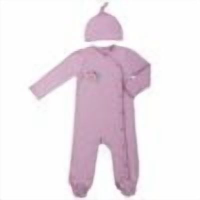 Baby Girl Footed Pajamas Sleepers- Footie Side Snap Preemie Flower