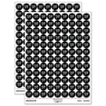 thumbnail image 1 of Baby Girl Fun Text 200+ Round Stickers - Black - Matte Finish - 0.50" Size, 1 of 3