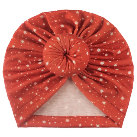 Baby Girl Hat Newborn Bun Knot Hat Infant Turban Nursery Beanie Headwrap
