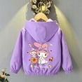 Baby Girl Jacket Spring Autumn Children Coat Hooded Casual Zipper