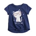 thumbnail image 1 of Baby Girl Jumping Beans Patriotic Knot-Front Top, Size: 24 Months, Dark Blue, 1 of 1
