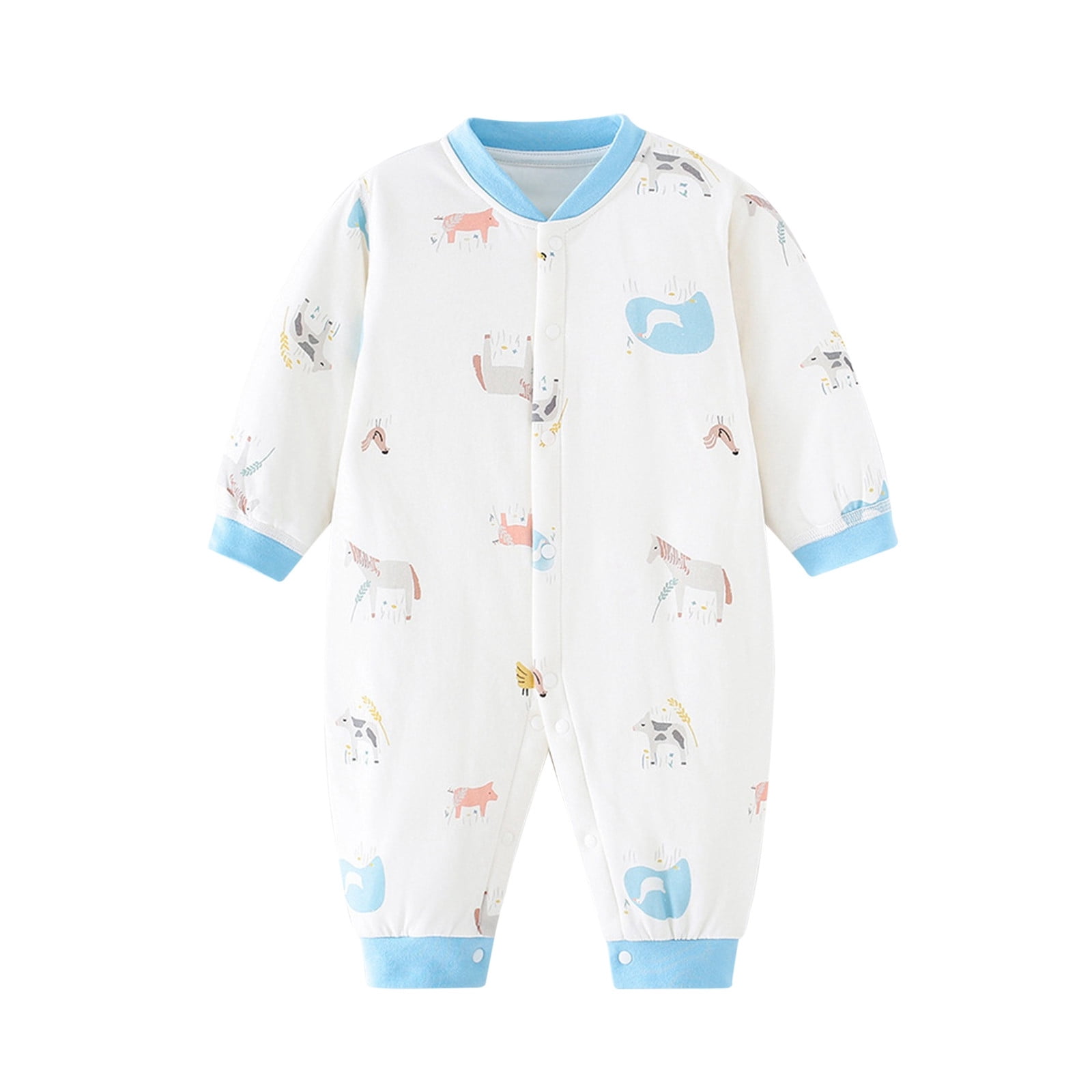 Baby Girl Jumpsuits & Rompers Baby Clothes Autumn Winter Boy Girl