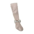 thumbnail image 1 of Baby Girl Knee-High Socks Toddlers Bow Stockings Newborn Infant Non-Slip Sock, 1 of 3