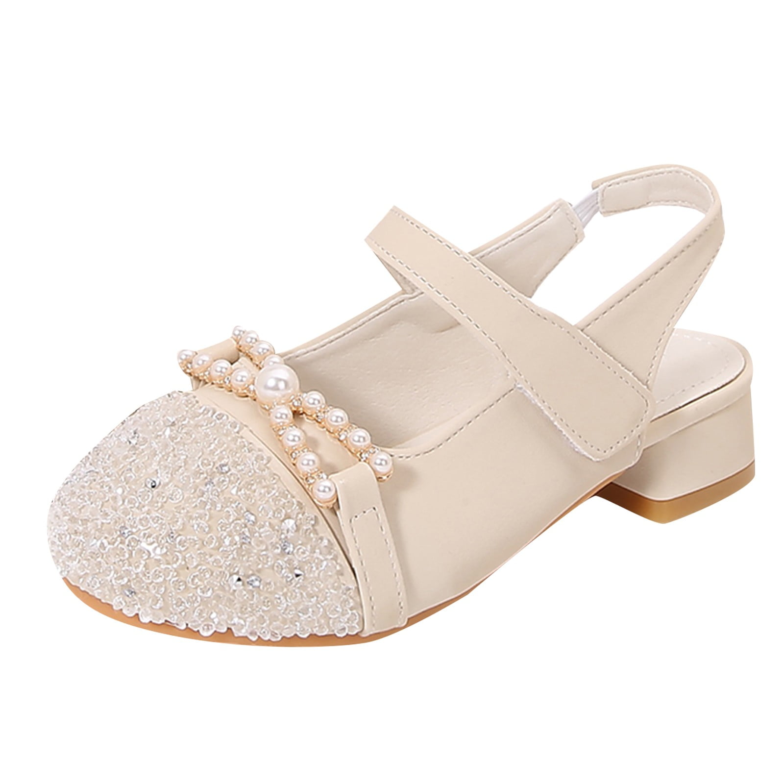 Baby Girl Moccasins Princess Sparkly Mary Jane Dress Up Shoes Sparkly