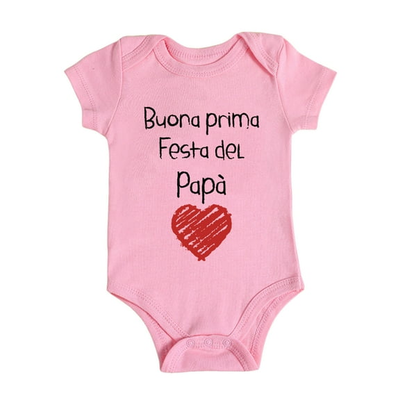 Baby Girl Onesies Boys Girls Short Sleeve Letter Prints Bodysuits Clothes Neutral Baby Clothes Pink 9 Months-12 Months