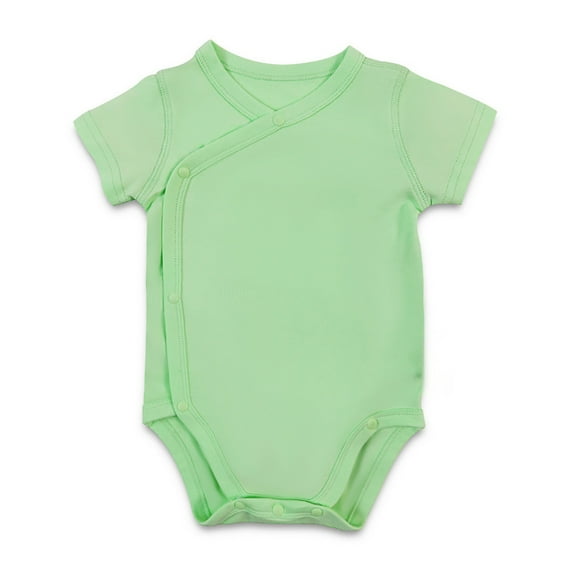 Baby Girl Onesies Unisex Boy Girl Solid Baby Bodysuit Blank Suitable Comfort Clothes Newborn Clothes Girls Green