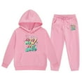 Baby Girl Outfit 2025 New Year Printing Long Sleeved Letter Print