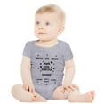 thumbnail image 1 of Baby Girl Outfit Cute Letter Printed Short Sleeve Bodysuit Girl Clothes for 6-9 Months, 1 of 5