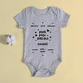 thumbnail image 1 of Baby Girl Outfit Funny Cartoon Print Short Sleeve Bodysuit Toddler Boy Clothes for Baby 18-24 Months, 1 of 5