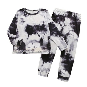 Baby Girl Outfit Sets 2 Piece Front Tracksuit Long Sleeve Pullover Sweatshirt Sweatpants Jogger Kids Outfit Sets Girls
