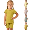 Baby Girl Outfit Soft Cozy Two Piece Casual Home Wear Set Girls ...