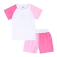 Baby Girl Outfit Toddler T Shirt Shorts 2pcs Set Infant Bunny Matching